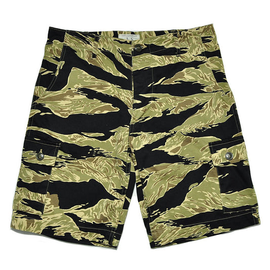 BR51904 Gold TigerI Pattern Shorts