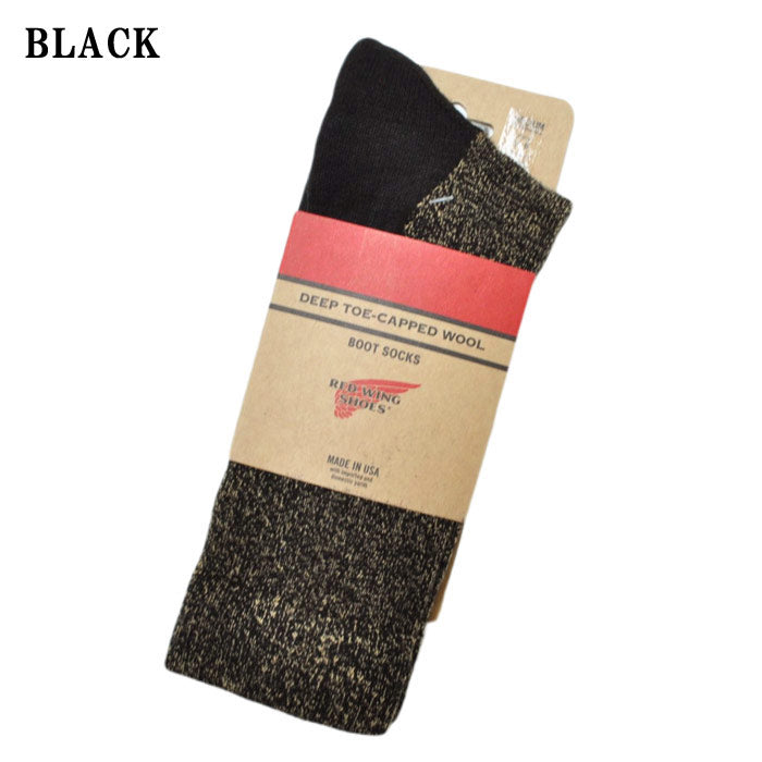 REDWING レッドウイング 靴下 Deep Toe-Capped Wool Socks ディープトゥキャップド ウールソックス