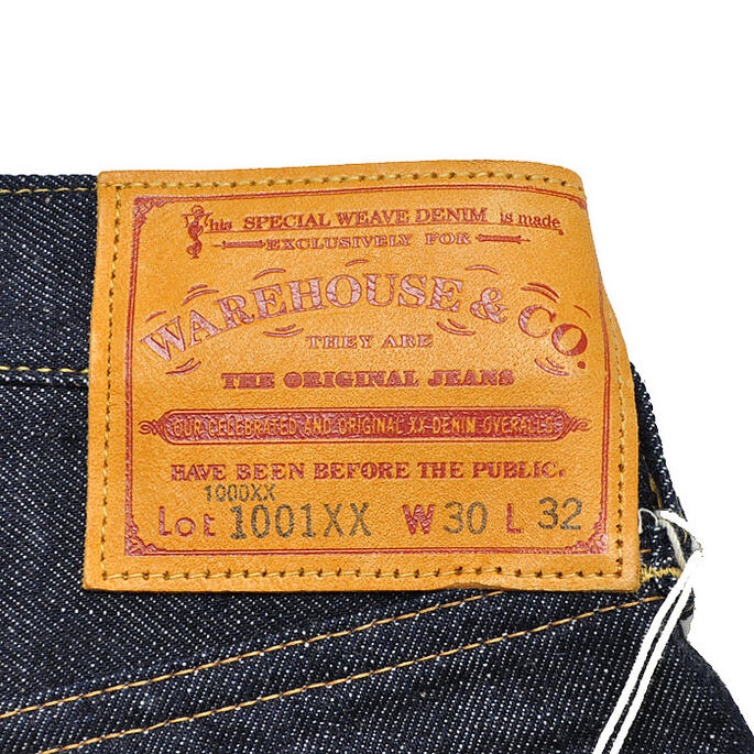 WAREHOUSE ウエアハウス ジーンズ LOT 1001XX(1000XX)【1947MODEL】 DEAD STOCK BLUE デッドストックブルー デニム メンズ