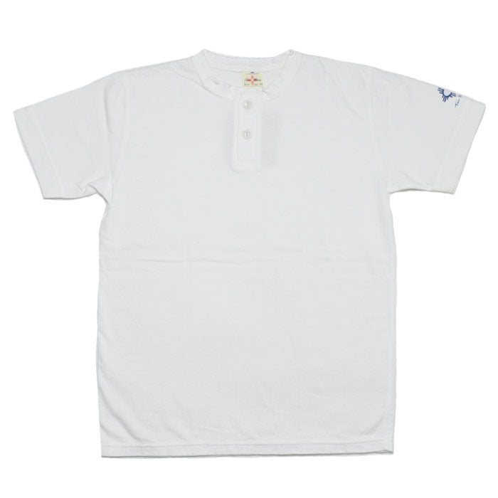 TWO MOON トゥームーン ヘンリーネック Tシャツ 24223 Henley neck tee 半袖 定番 メンズ