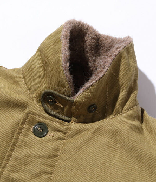 BUZZ RICKSON'S バズリクソンズ ジャケット BR15345 Type N-1 Khaki “NAVY DEPARTMENT DEMOTEX-ED” N-1デッキジャケット