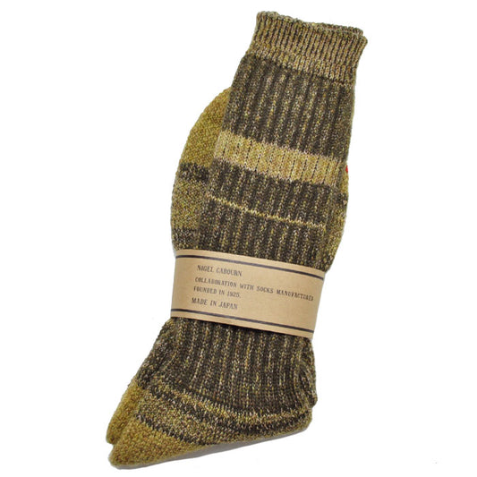 Nigel Cabourn 靴下 2TONE SOCKS 80470069003