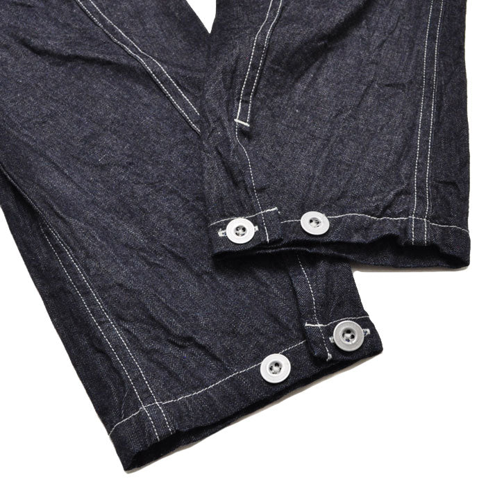 NIGEL CABOURN ナイジェルケーボン UTILITY SHIRT TYPE2 10oz DENIM ユーティリティーシャツ タイプ2 10オンスデニム 80490010015