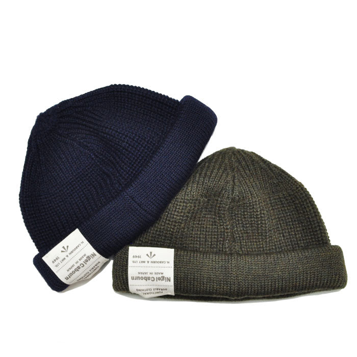 Nigel Cabourn ナイジェルケーボン ニット帽 ビーニー ウール BEANIE WOOL 80470066010