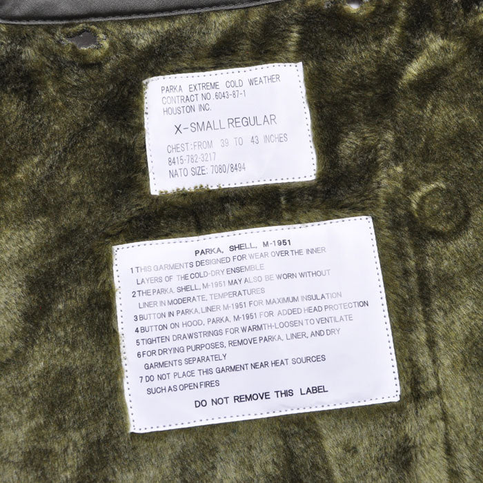 HOUSTON ヒューストン ジャケット M-51 PARKA M-51 パーカー 5409M モッズコート