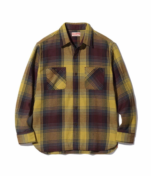 シュガーケーン SUGAR CANE シャツ SC29152 TWILL CHECK WORK SHIRT 長袖 メンズ アメカジ