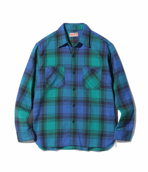 シュガーケーン SUGAR CANE シャツ SC29152 TWILL CHECK WORK SHIRT 長袖 メンズ アメカジ