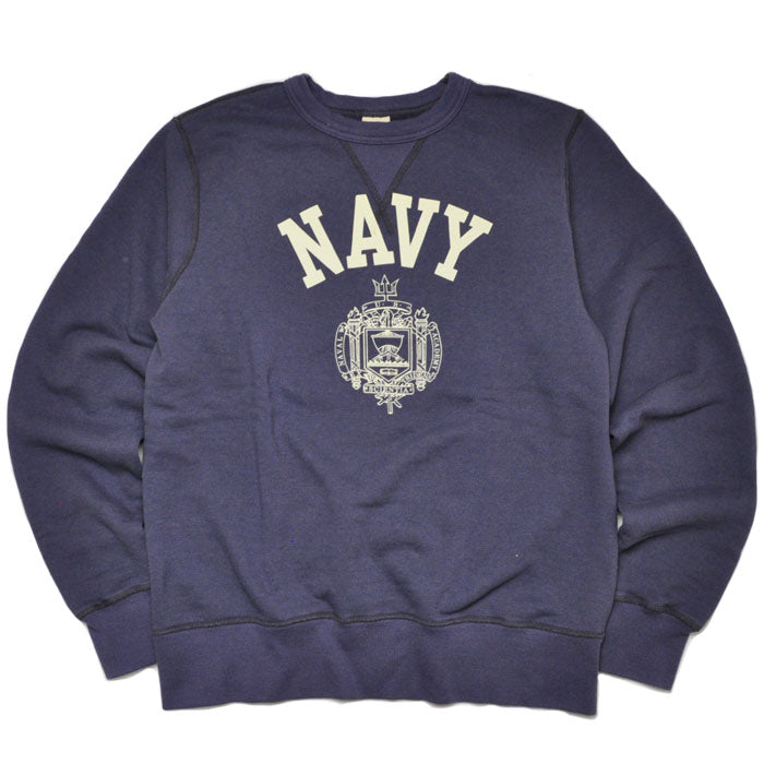 BUZZ RICKSON'S バズリクソンズ スウェット BR69339 SET-IN CREW NECK SWEAT SHIRTS NAVY