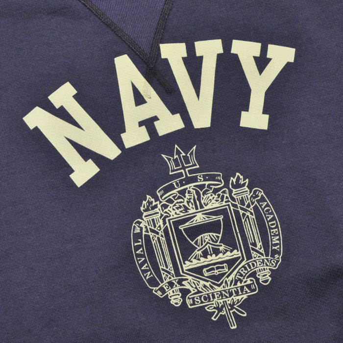 BUZZ RICKSON'S バズリクソンズ スウェット BR69339 SET-IN CREW NECK SWEAT SHIRTS NAVY