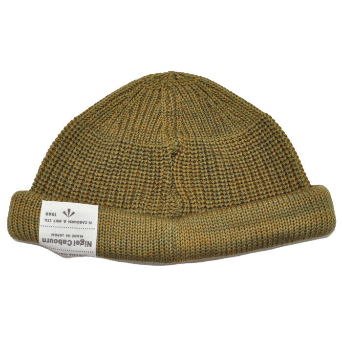 Nigel Cabourn ナイジェルケーボン キャップ BEANIE COTTON ビーニー コットン ニットキャップ 80500066010