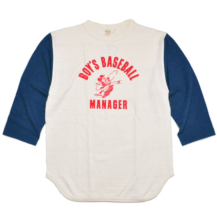 WAREHOUSE ウエアハウス Tシャツ Lot 4800 7分袖ベースボールT TIGERS