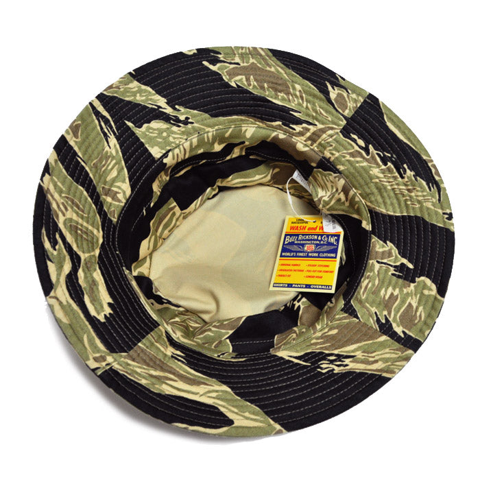 BUZZ RICKSON'S バズリクソンズ ハット BR02791 GOLDTIGER CAMOFRAGE BOONIE HAT ゴールドタイガー カモフラージュ ブーニーハット