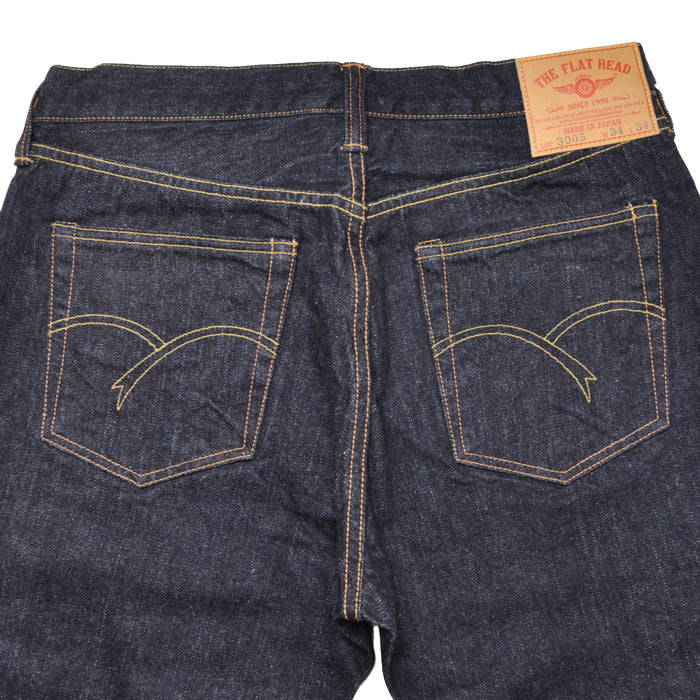 フラットヘッド THE FLAT HEAD 14.5oz ストレート ジーンズ FN-3005