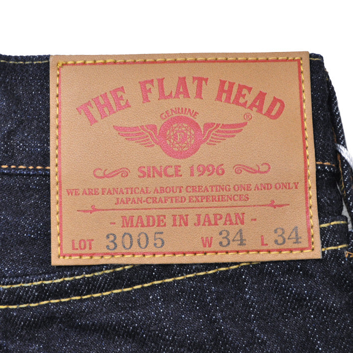 フラットヘッド THE FLAT HEAD 14.5oz ストレート ジーンズ FN-3005