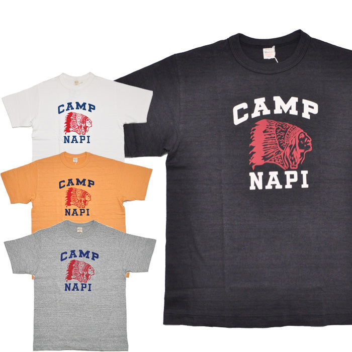 WAREHOUSE ウエアハウス Tシャツ Lot 4601 CAMP NAPPI