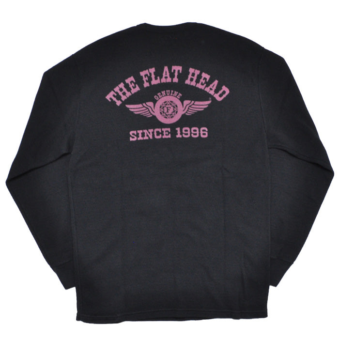 THE FLAT HEAD フラットヘッド Tシャツ サーマル フライングホイール THERMAL - FLYING WHEEL FN-THL-203