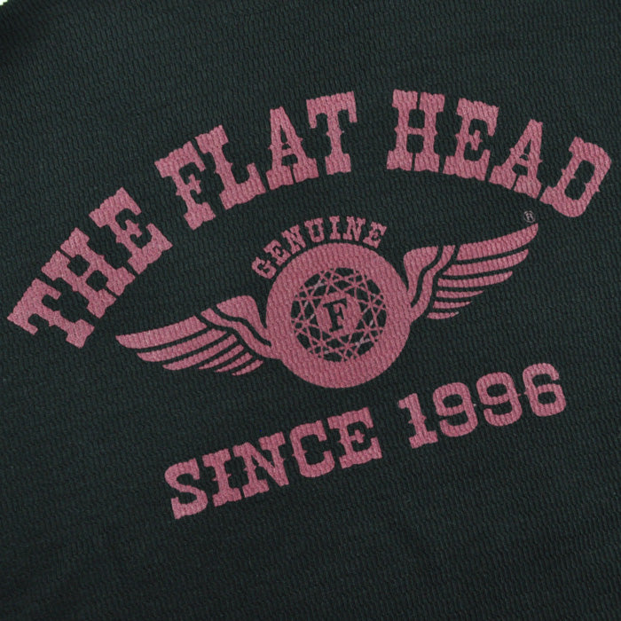 THE FLAT HEAD フラットヘッド Tシャツ サーマル フライングホイール THERMAL - FLYING WHEEL FN-THL-203