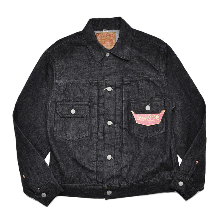 SUGAR CANE デニムジャケット SC15650 14.25oz. BLACK DENIM JACKET 1953 MODEL