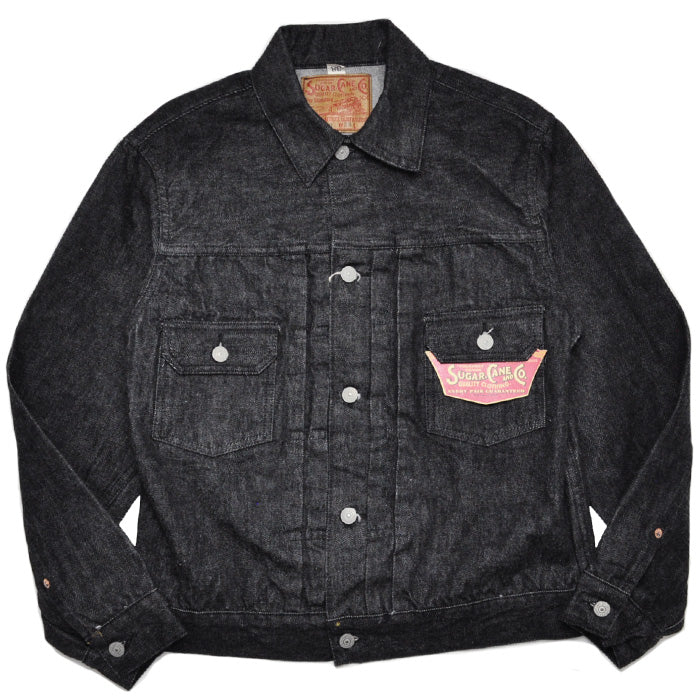 SUGAR CANE デニムジャケット SC15650 14.25oz. BLACK DENIM JACKET 1953 MODEL