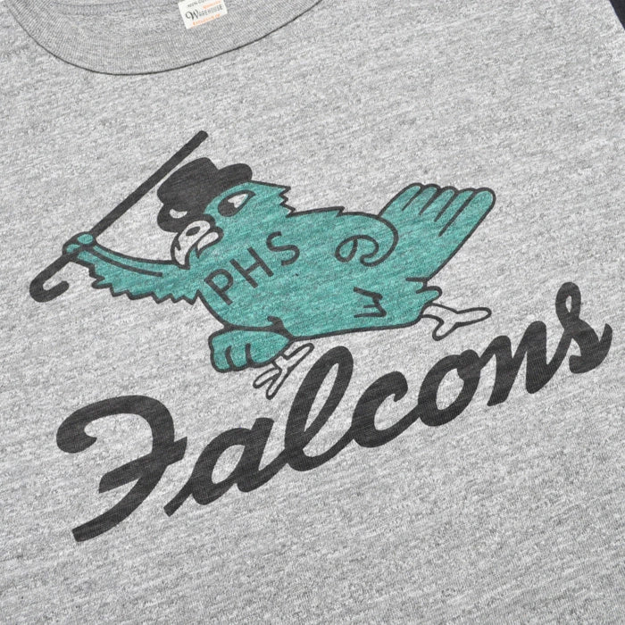 WAREHOUSE ウエアハウス Tシャツ Lot 4800 7分袖ベースボールT B.B.T. FALCONS