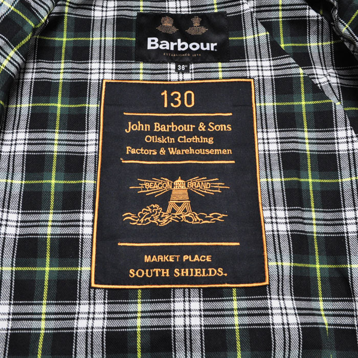 BARBOUR バブアー 130周年記念モデルTRANSPORT トランスポート ワックスコットン ジャケット MWX2364