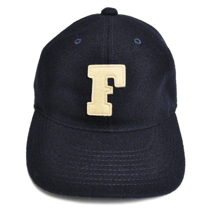 FULLCOUNT フルカウント キャップ 6Panel Melton Baseball ‘F’ Cap 6843-24B