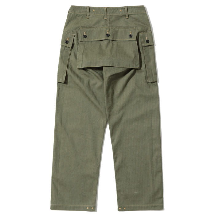 BUZZ RICKSON'S バズリクソンズ パンツ BR42501 U.S. MARINE CORPS M-1944 HERRINGBONE PANTS SHORT LENGTH