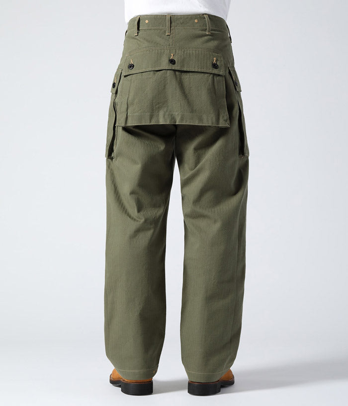 BUZZ RICKSON'S バズリクソンズ パンツ BR42501 U.S. MARINE CORPS M-1944 HERRINGBONE PANTS SHORT LENGTH
