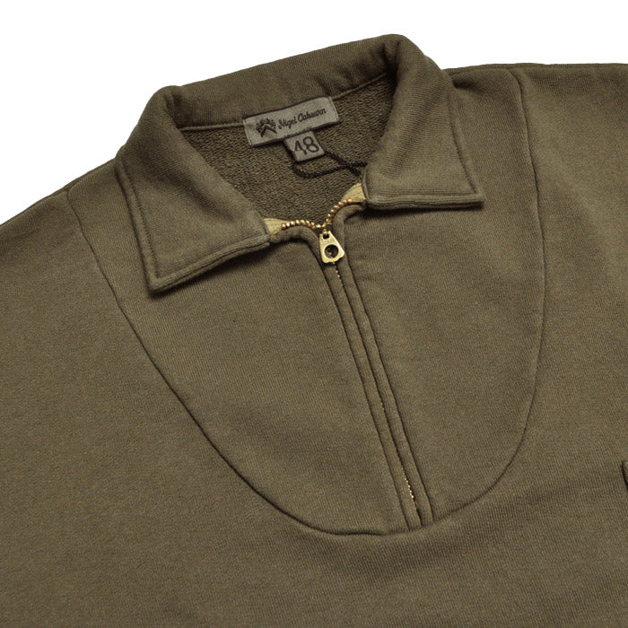 NIGEL CABOURN ナイジェルケーボン スウェット ジップアップスウェット ZIP UP SWEAT 80490020002