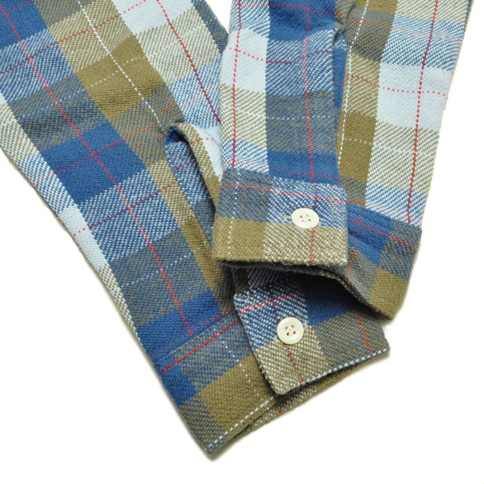 ウエアハウス WAREHOUSE ネルシャツ Lot 3104 FLANNEL SHIRTS E柄 ONE WASH 長袖 アメカジ メンズ