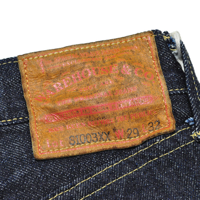 WAREHOUSE ウエアハウス ジーンズ デニム Lot DD S1003XX NEW DENIM(1944 MODEL) ONE WASH