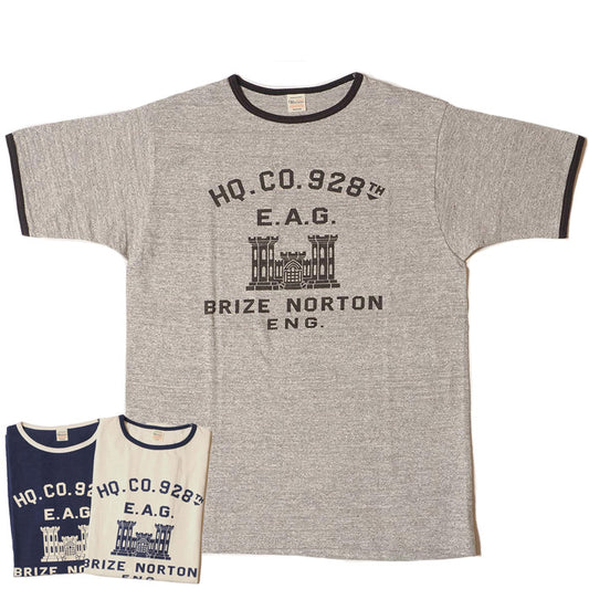 WAREHOUSE ウエアハウス Tシャツ Lot 4059 リンガーT BRIZE NORTON 半袖