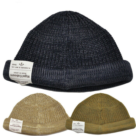 Nigel Cabourn ナイジェルケーボン キャップ BEANIE COTTON ビーニー コットン ニットキャップ 80500066010