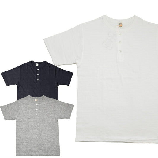 WAREHOUSE ウエアハウス Tシャツ Lot 4601 ヘンリーネックT 半袖 メンズ ウェアハウス