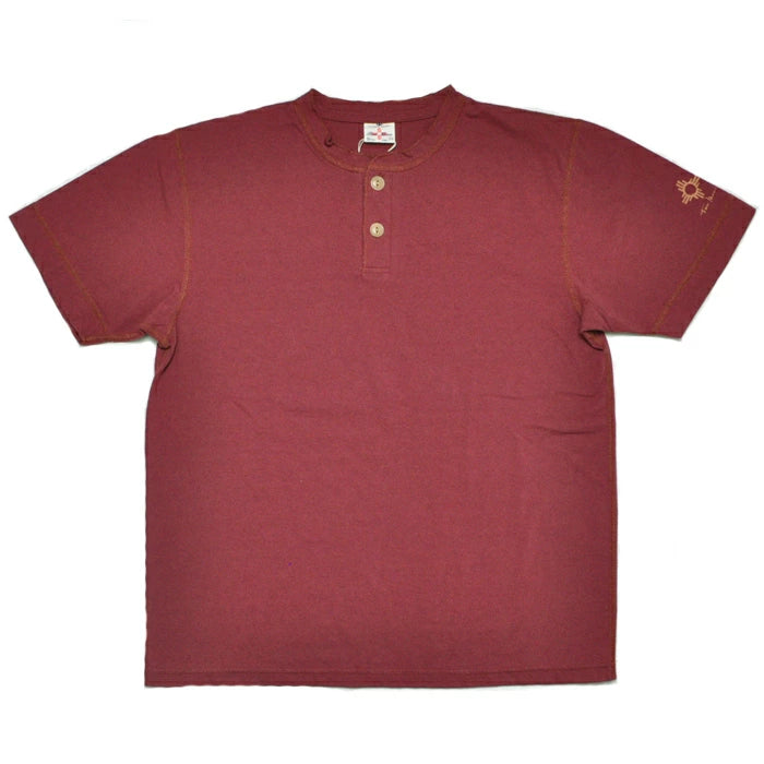 TWO MOON トゥームーン ヘンリーネック Tシャツ 24223 Henley neck tee 半袖 定番 メンズ