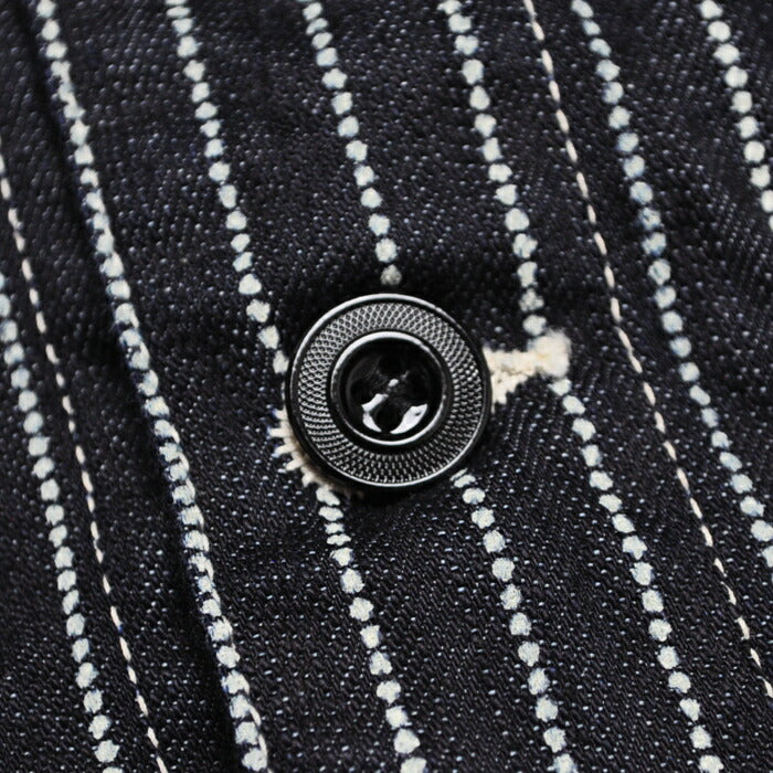 フラットヘッド THE FLAT HEAD ベスト 10oz ウォバッシュデニム ワークベスト FN-MVD-702