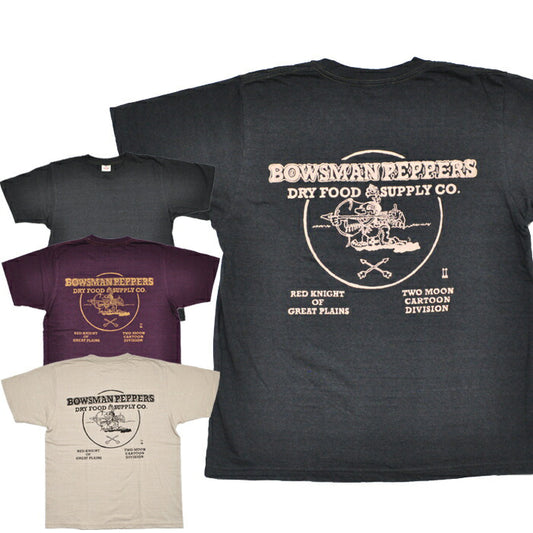 TWO MOON トゥームーン Tシャツ 20333 BOWMAN RED KNIGHT2 バックプリントTシャツ 半袖