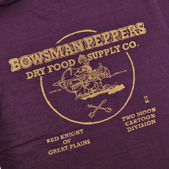 TWO MOON トゥームーン Tシャツ 20333 BOWMAN RED KNIGHT2 バックプリントTシャツ 半袖