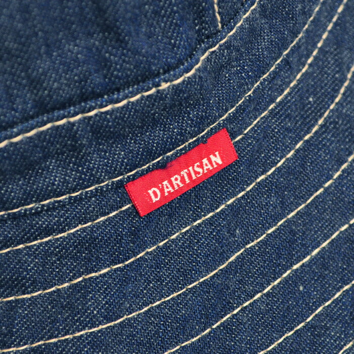 ステュディオ・ダルチザン デニムハット D7555 帽子 メンズ STUDIO D'ARTISAN