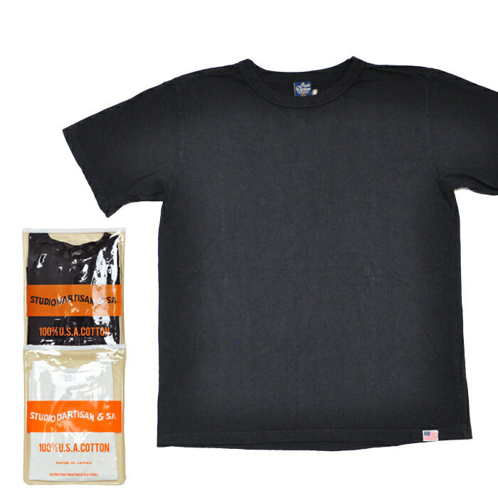 ダルチザン STUDIO D'ARTISAN Tシャツ USAコットンパックＴシャツ 9912