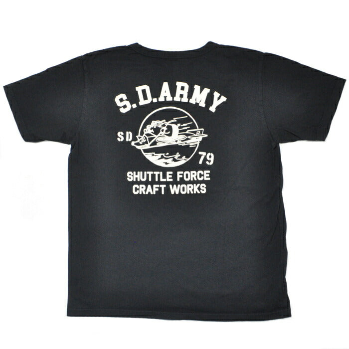 ダルチザン STUDIO D'ARTISAN Tシャツ USプリントTシャツ 8182B
