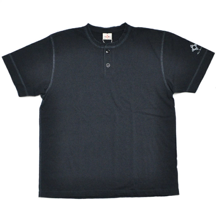 TWO MOON トゥームーン ヘンリーネック Tシャツ 24223 Henley neck tee 半袖 定番 メンズ