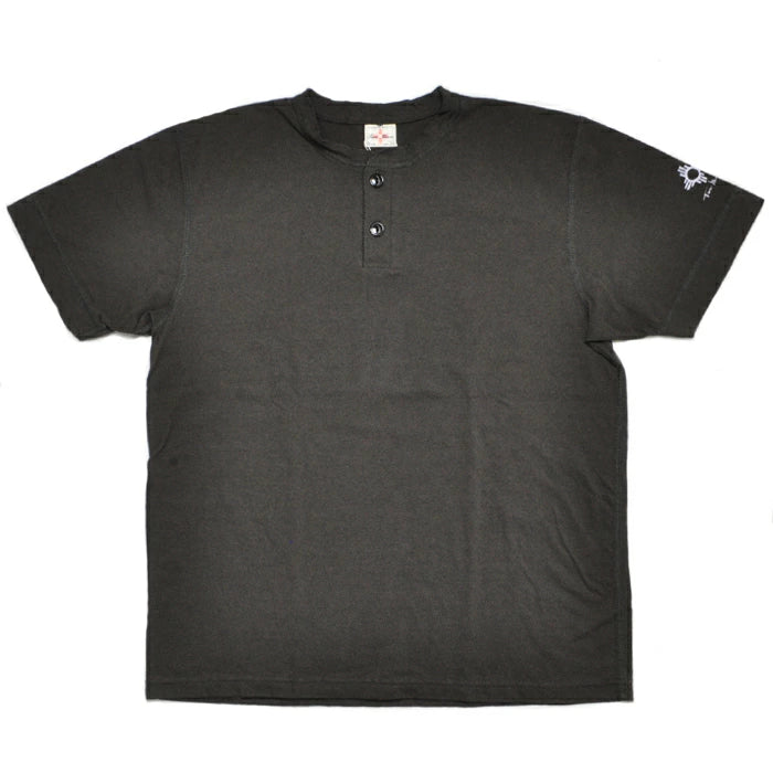 TWO MOON トゥームーン ヘンリーネック Tシャツ 24223 Henley neck tee 半袖 定番 メンズ