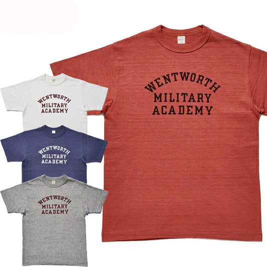 WAREHOUSE ウエアハウス Lot 4601 MILITARY ACADEMY Tシャツ メンズ