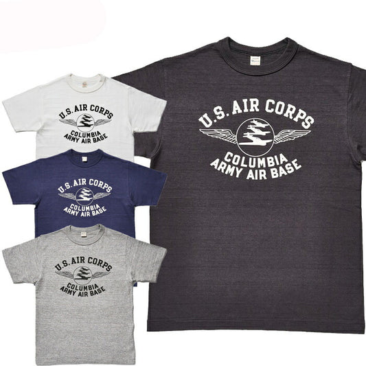 WAREHOUSE ウエアハウス Tシャツ Lot 4601 COLUMBIA ARMY AIR BASE メンズ コットン