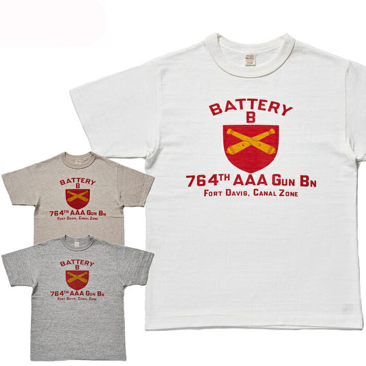 WAREHOUSE ウエアハウス Lot 4601 BATTERY B Tシャツ メンズ