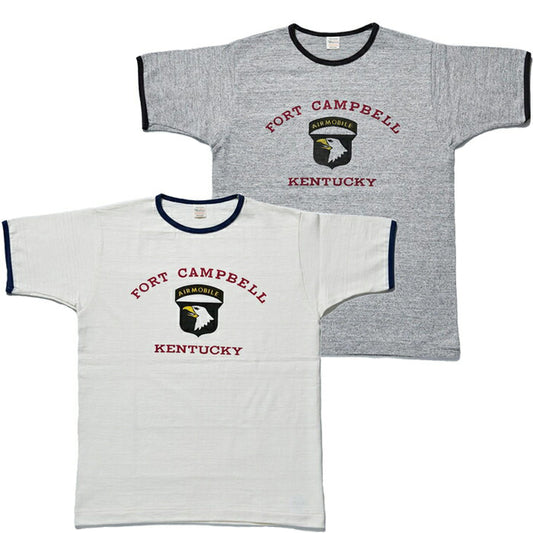 WAREHOUSE ウエアハウス Tシャツ Lot 4059 リンガーT FORT CAMPBELL メンズ