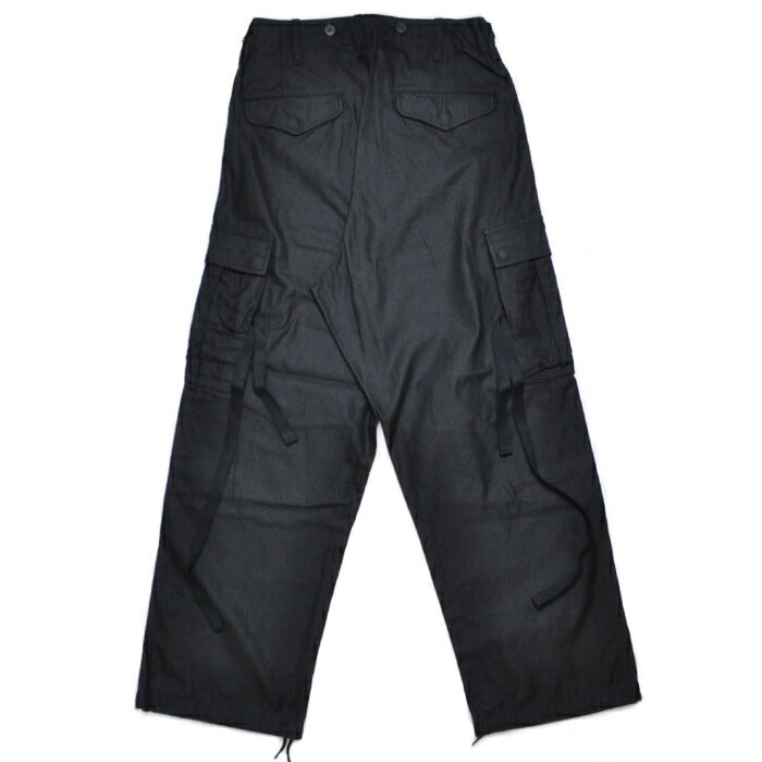 NIGEL CABOURN ナイジェルケーボン パンツ アーミーカーゴパンツ - ブラック ARMY CARGO PANT - BLACK 80510050112