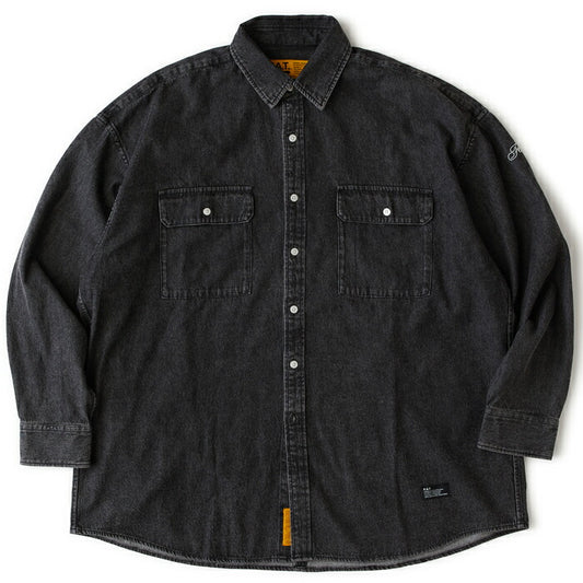 FAT エフエーティー シャツ DENIFORM F32520-SH08 デニムシャツ