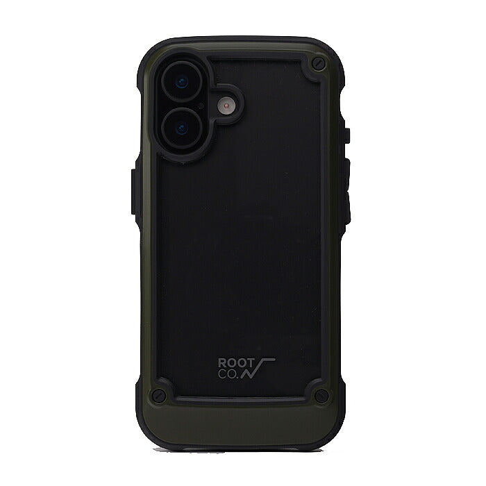 ROOT CO ルートコー iPhone17 GRAVITY Shock Resist Tough & Basic Case. 耐衝撃 アウトドア クリアケース